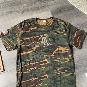 Barstool Sports Camo USA Shirt